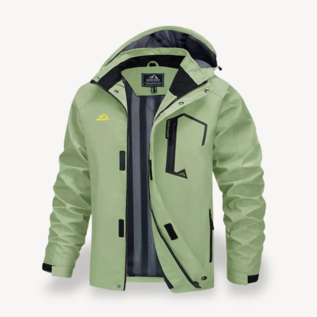 Men's Stylish Camo Winter Jacket with Hood | Versatile Outdoor Wear