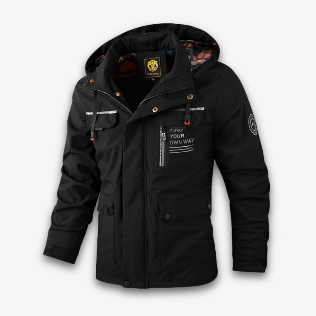 Men’s Hooded Winter Jacket | Classic Fit