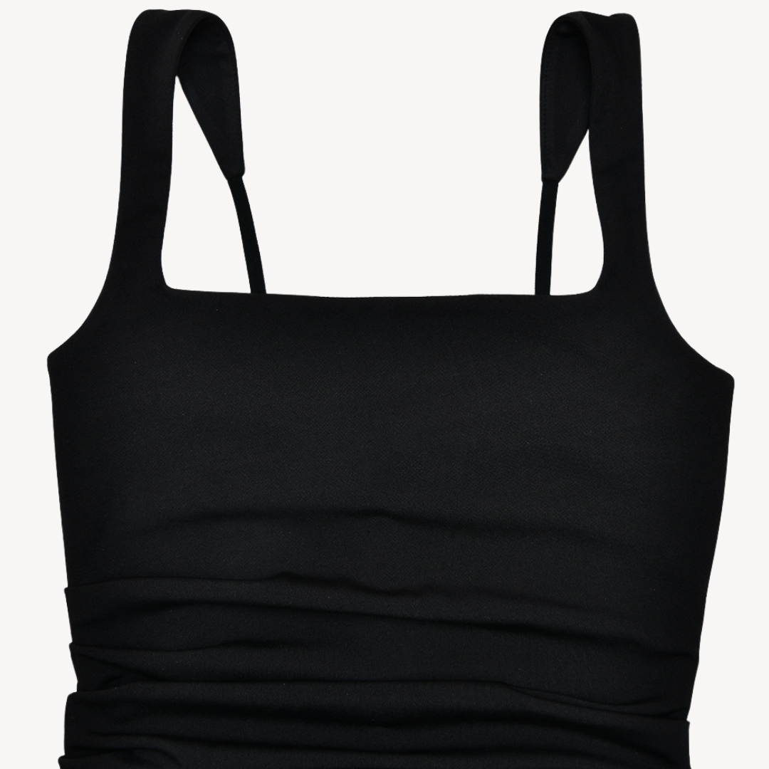 Women’s Chic Black Maxi Dress | Slit Design