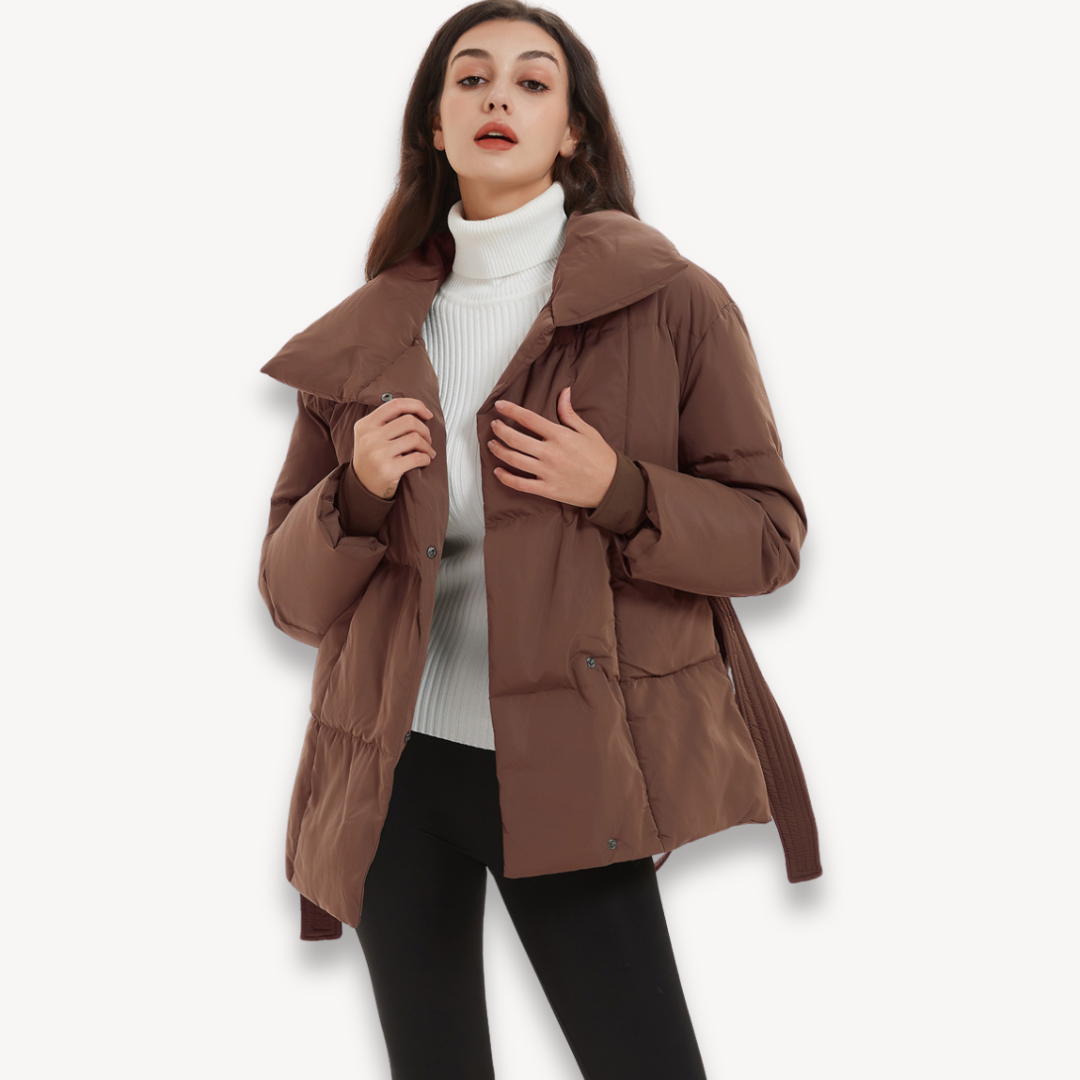 Women’s Stylish Quilted Winter Jacket | Trendy Design