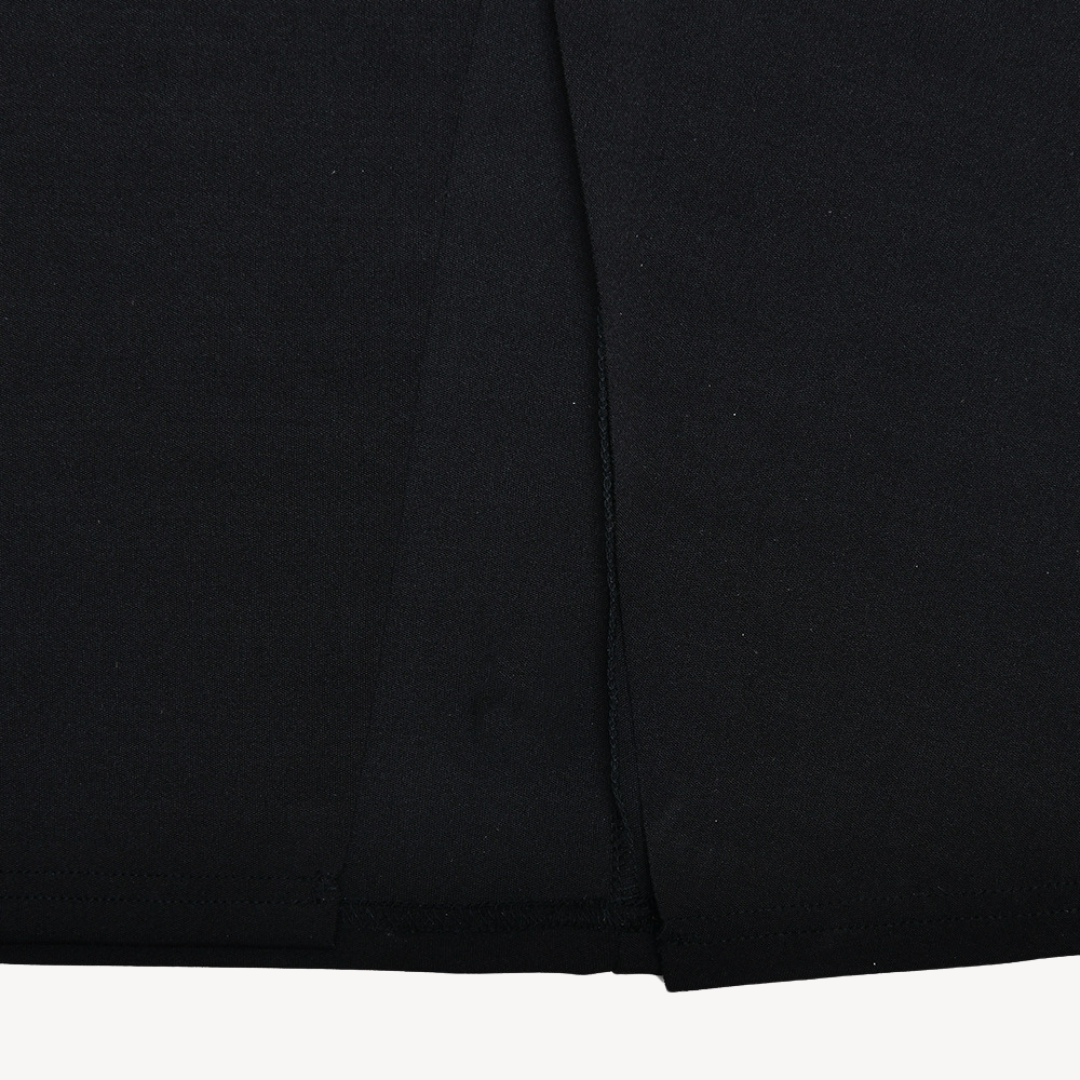 Women’s Chic Black Maxi Dress | Slit Design