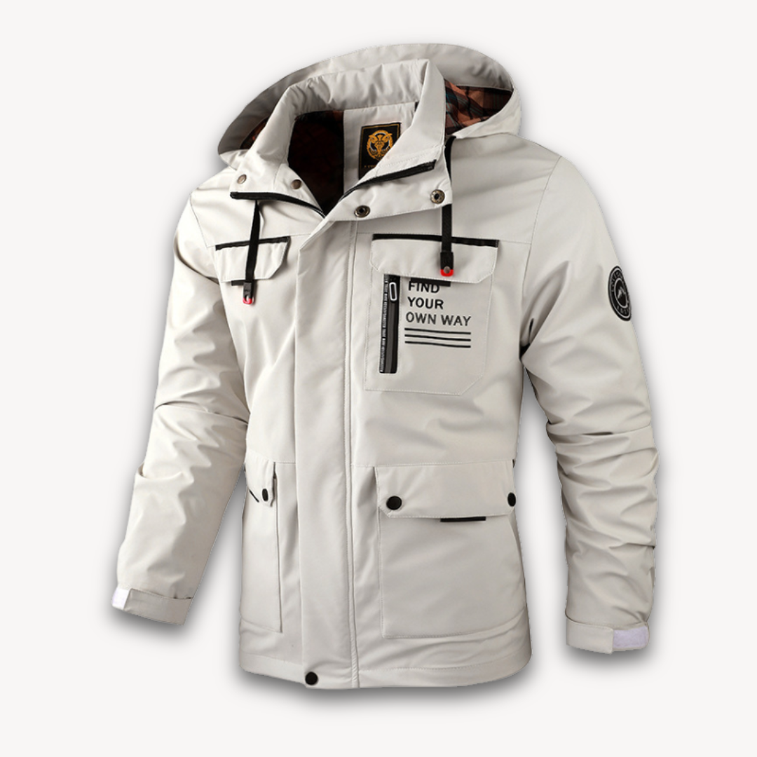 Men’s Hooded Winter Jacket | Classic Fit