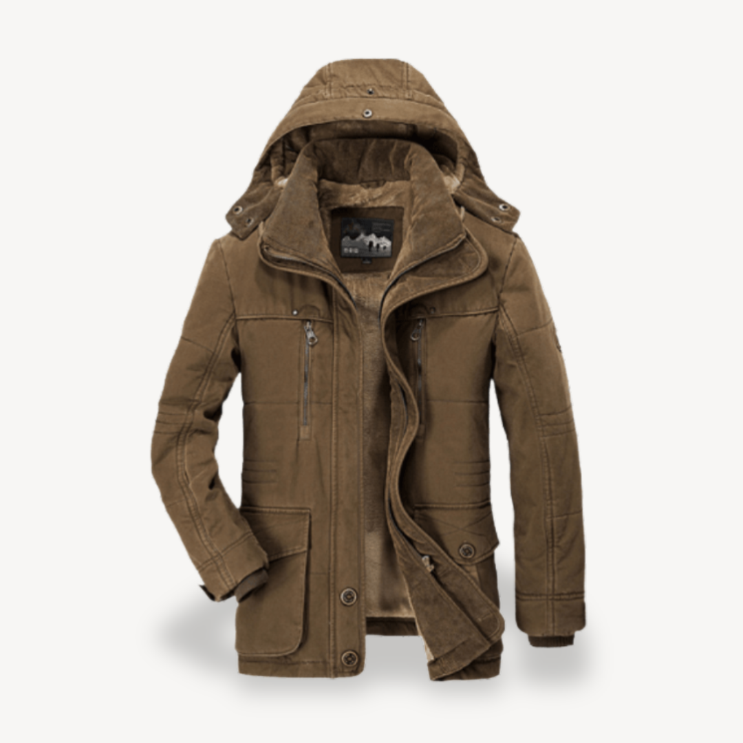 Men’s Winter Jacket with Hood | Modern Look