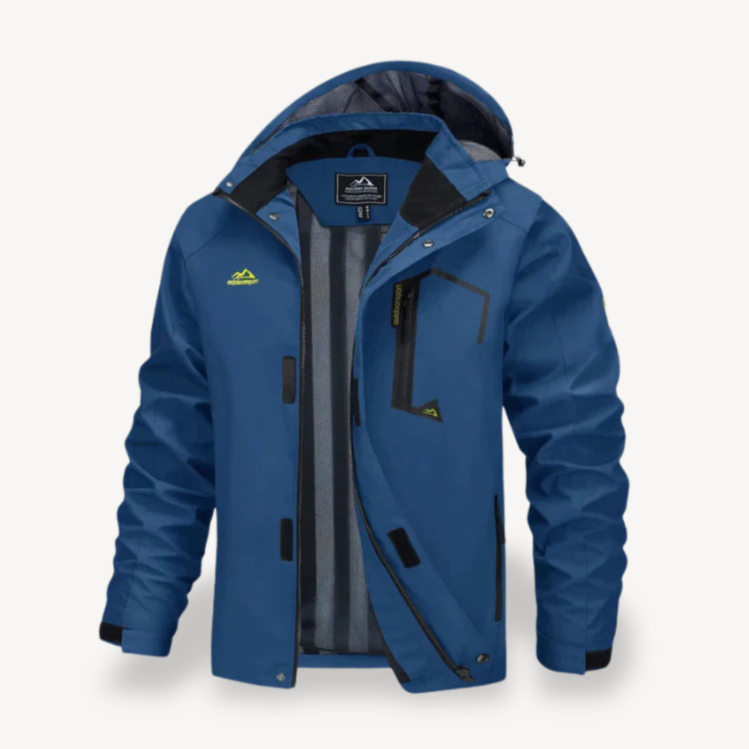 Men's Stylish Camo Winter Jacket with Hood | Versatile Outdoor Wear