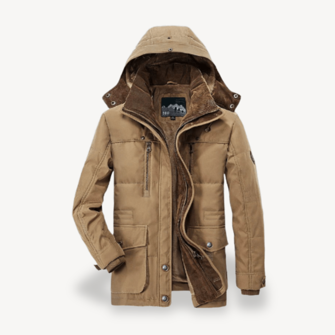 Men’s Winter Jacket with Hood | Modern Look