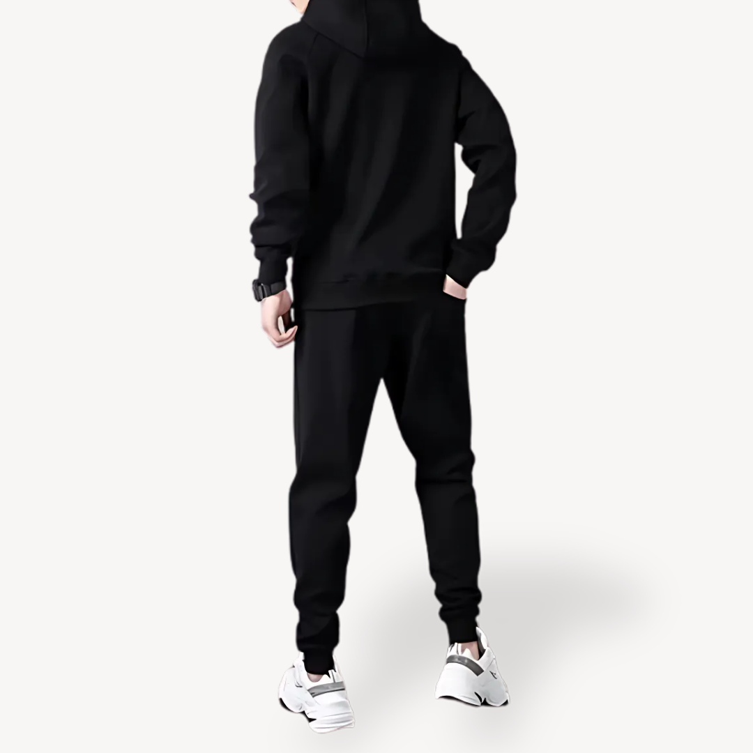 Men’s Stylish Winter Tracksuit Set | Versatile Zip Hoodie & Joggers