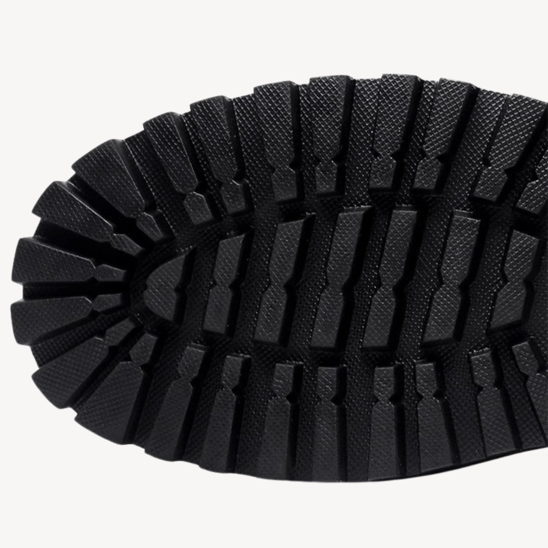 Men’s Stylish Black Combat Boots | Chunky Sole