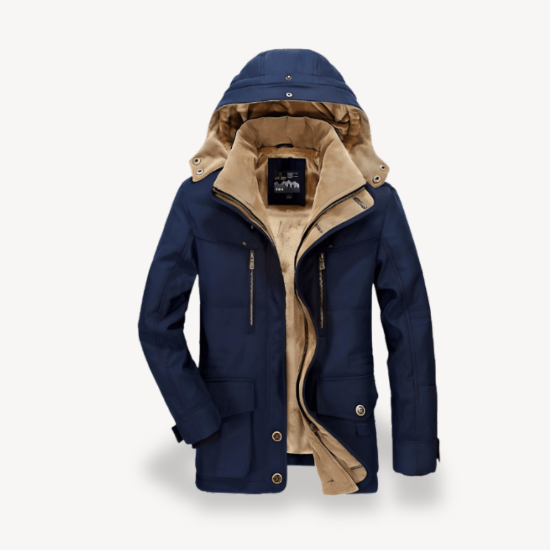 Men’s Winter Jacket with Hood | Modern Look