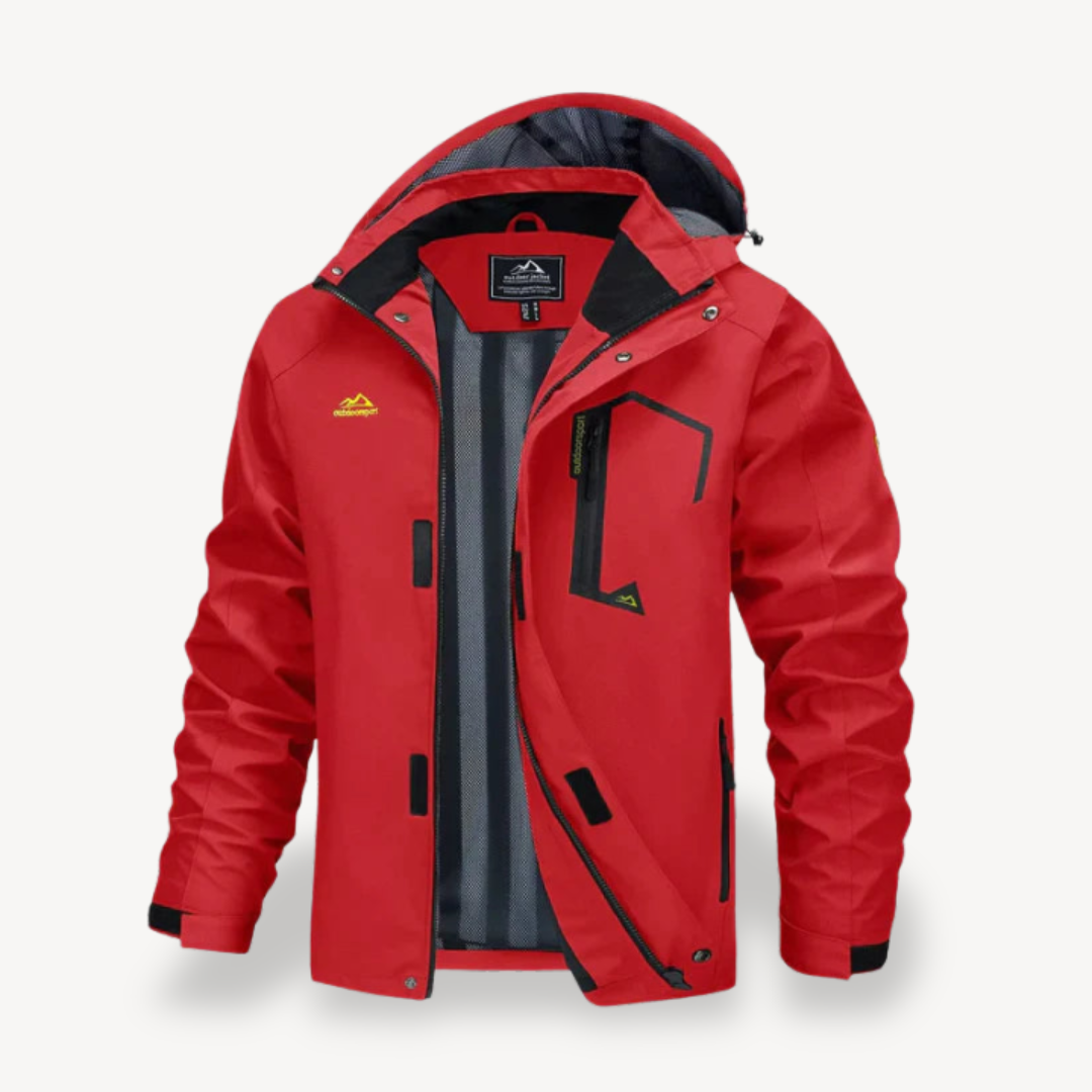 Men's Stylish Camo Winter Jacket with Hood | Versatile Outdoor Wear