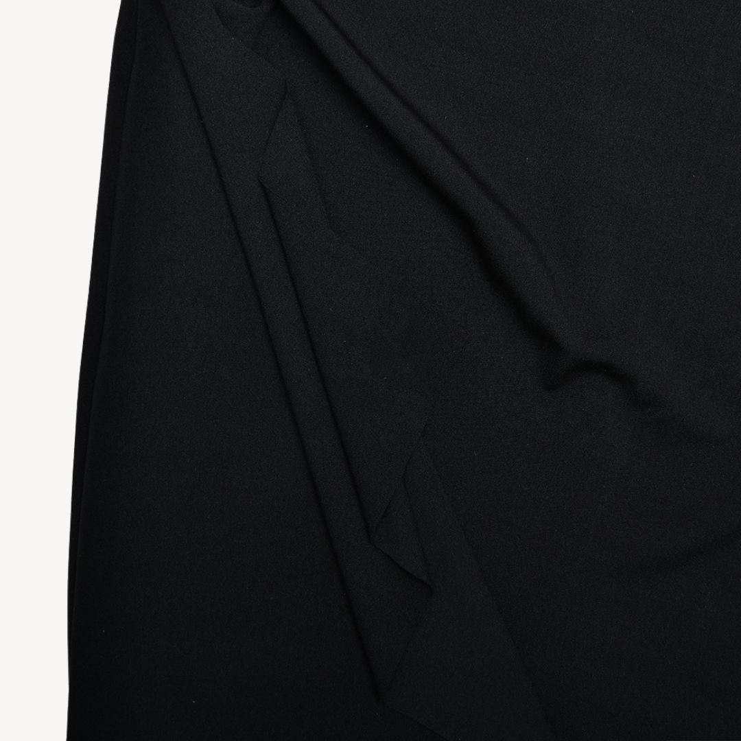 Women’s Chic Black Maxi Dress | Slit Design