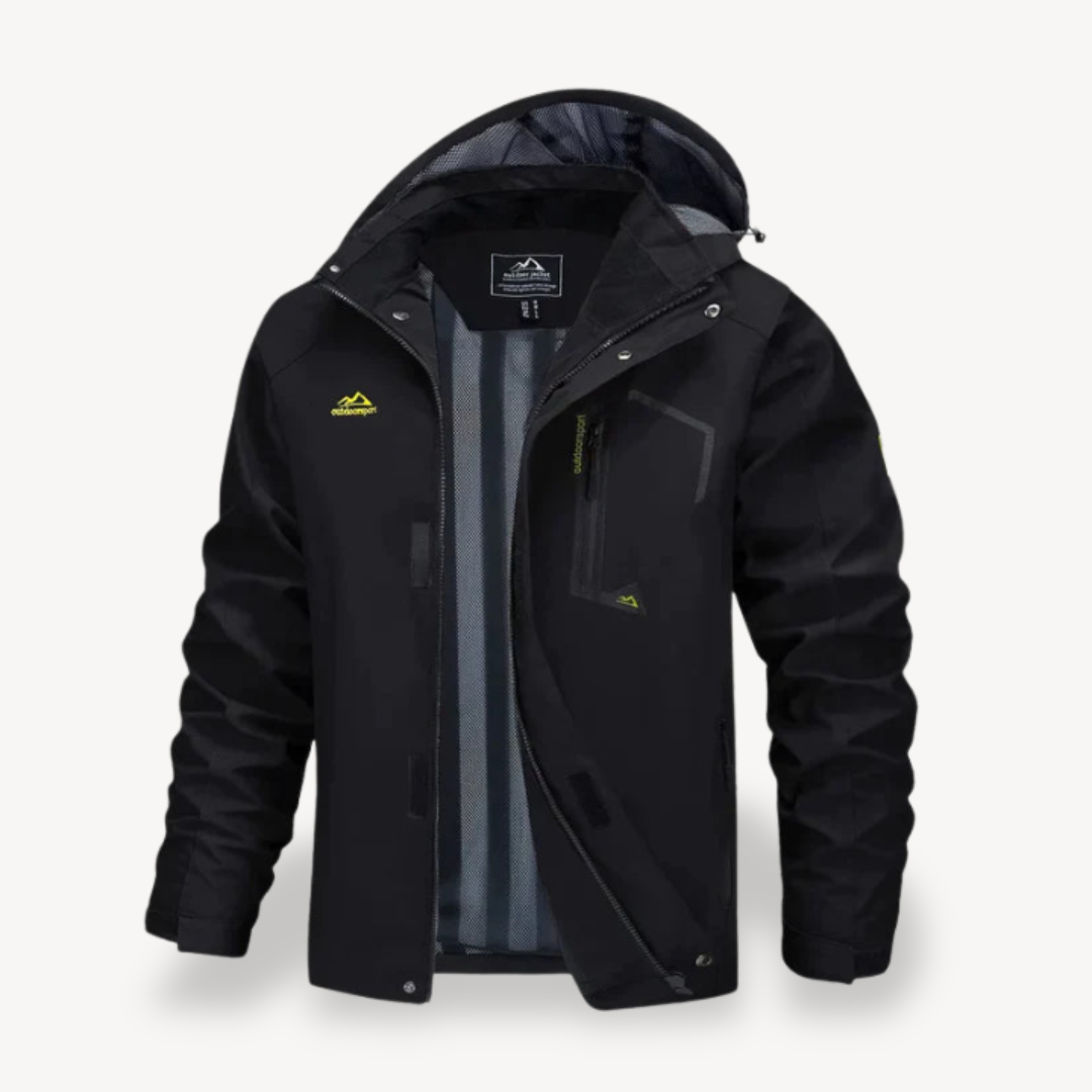 Men's Stylish Camo Winter Jacket with Hood | Versatile Outdoor Wear