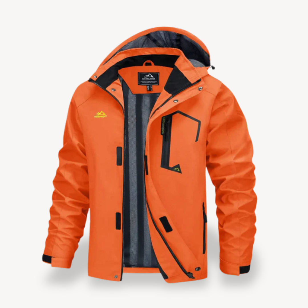 Men's Stylish Camo Winter Jacket with Hood | Versatile Outdoor Wear