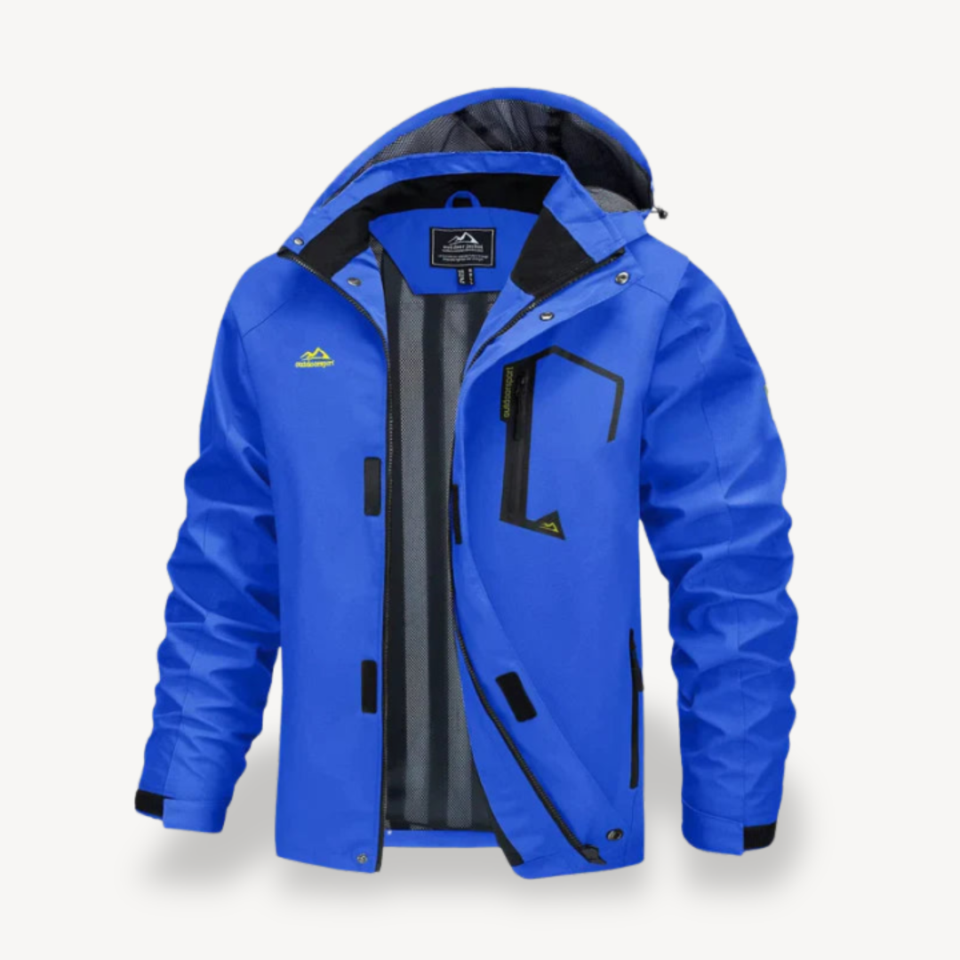Men's Stylish Camo Winter Jacket with Hood | Versatile Outdoor Wear