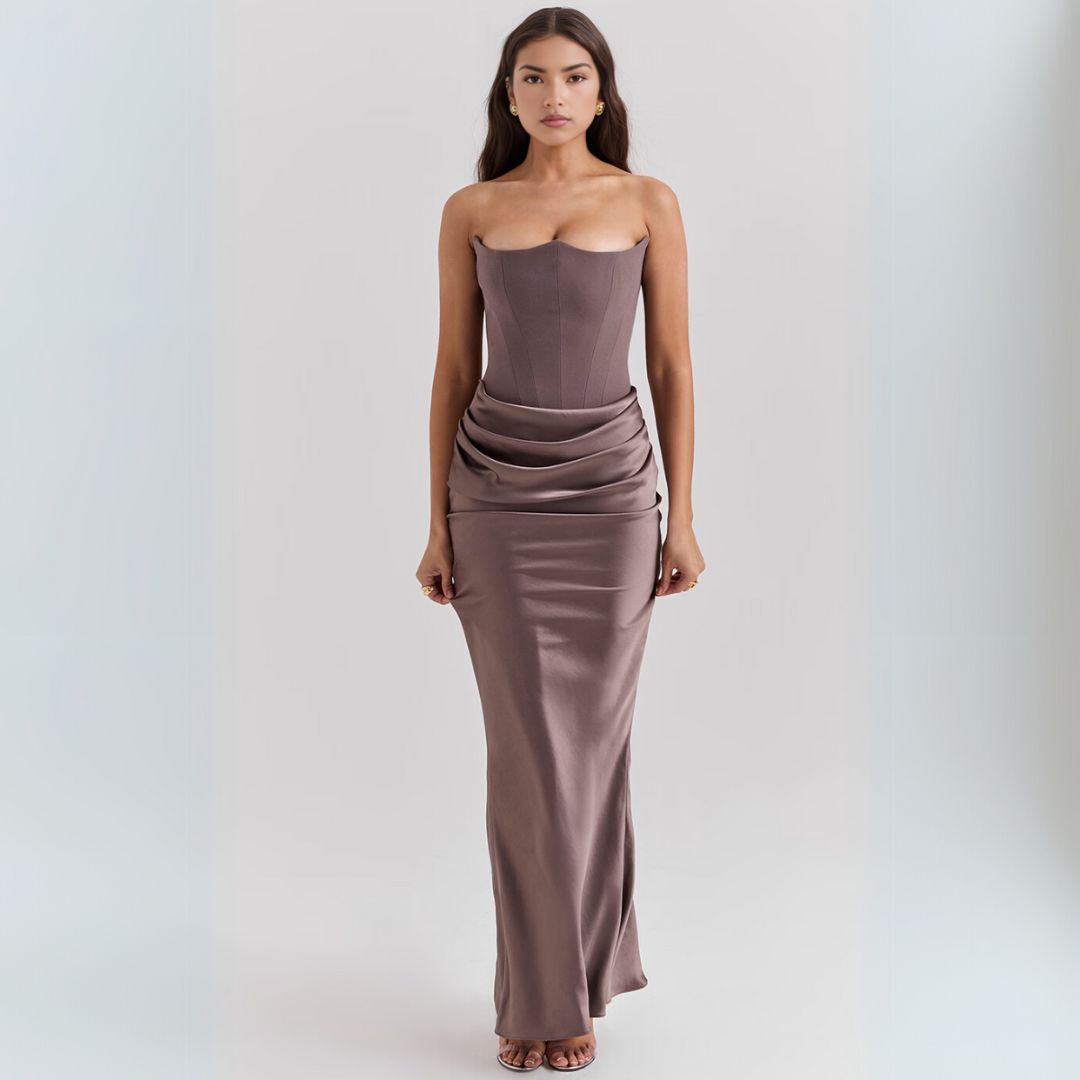 Women’s Strapless Evening Dress | Maxi