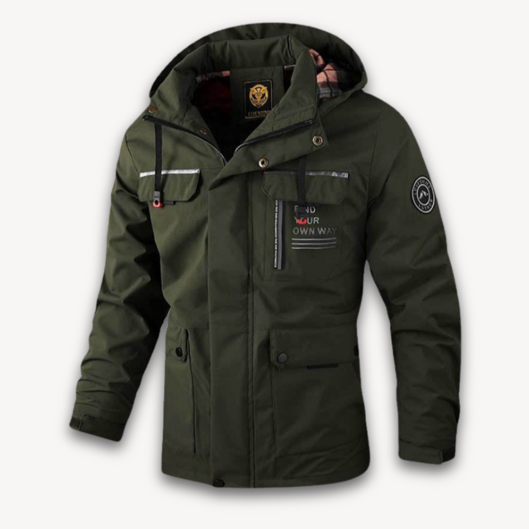 Men’s Hooded Winter Jacket | Classic Fit