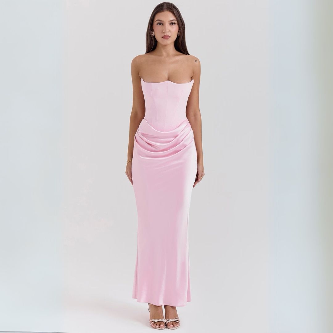 Women’s Strapless Evening Dress | Maxi